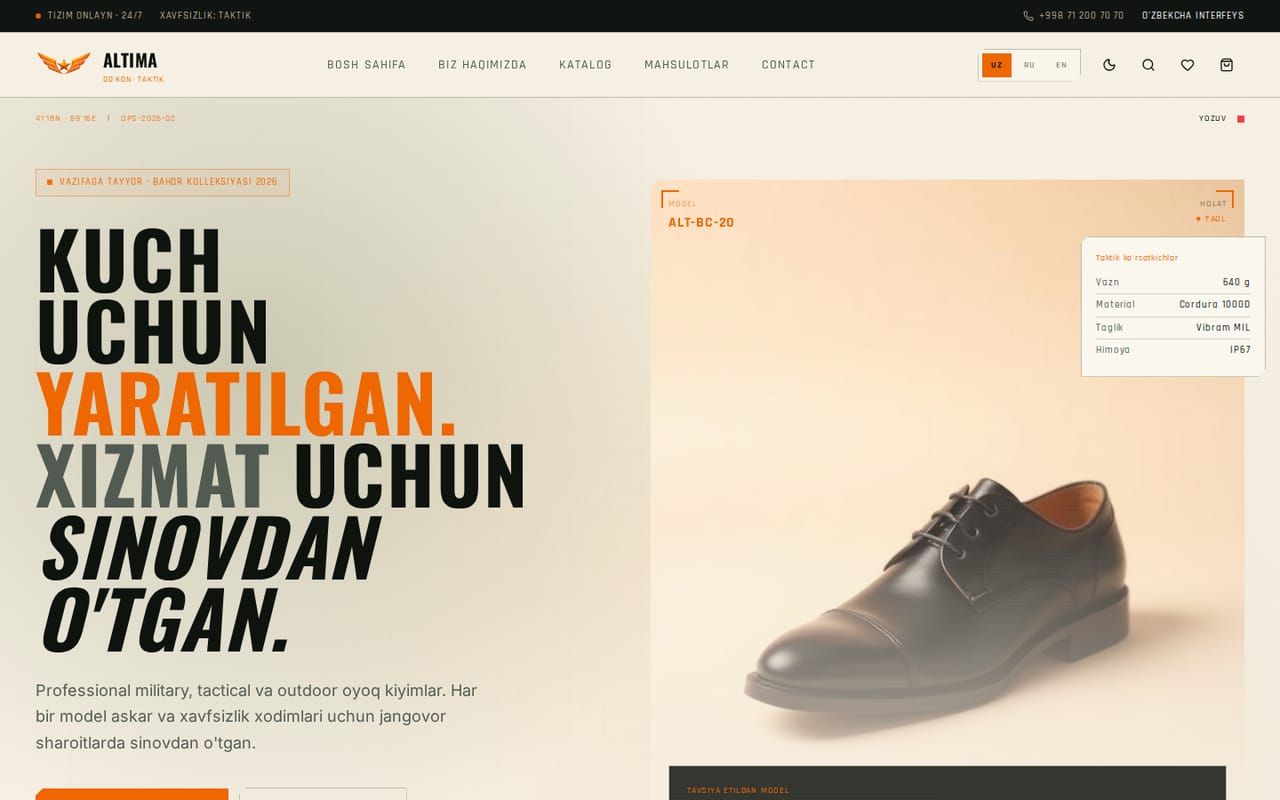 Altima Shop — altimashop.uz